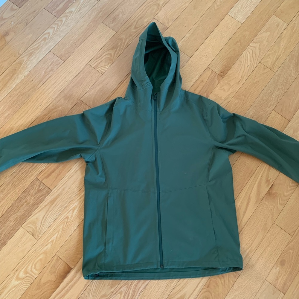 Green Rain Jacket
